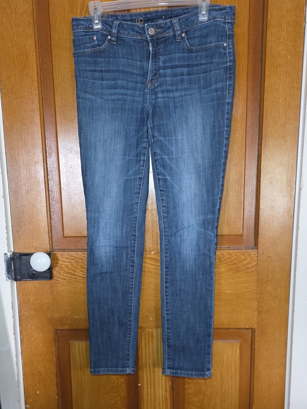 LC Lauren Conrad Dark Wash Skinny Jeans